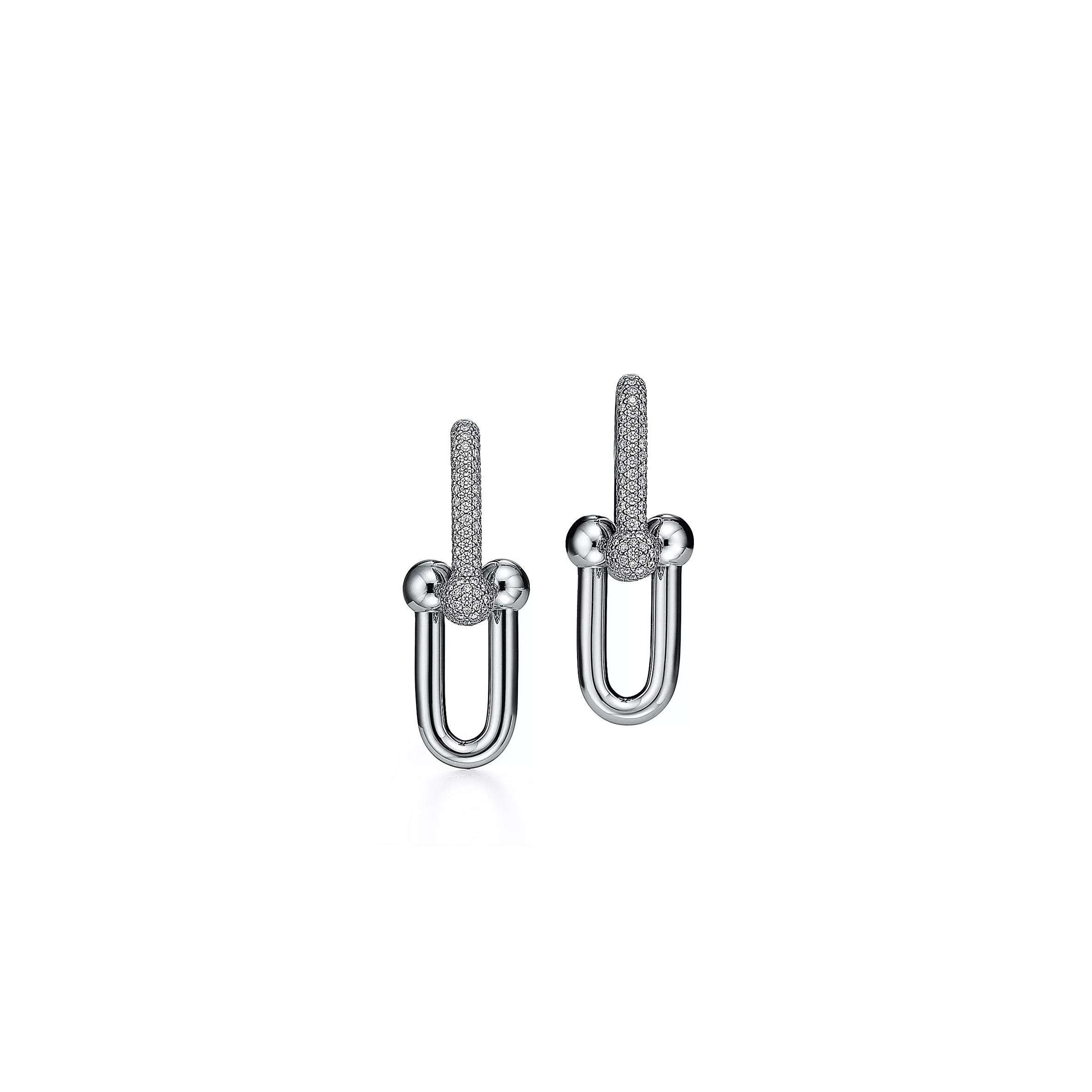 TIFFANY HARDWEAR COLLECTION LARGE CHAIN EARRINGS 70353148 TIFFANY HARDWEAR COLLECTION LARGE CHAIN EARRINGS 70353148